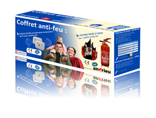 Coffret anti-feu Andrieu