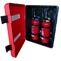 Coffret extincteur double Andrieu